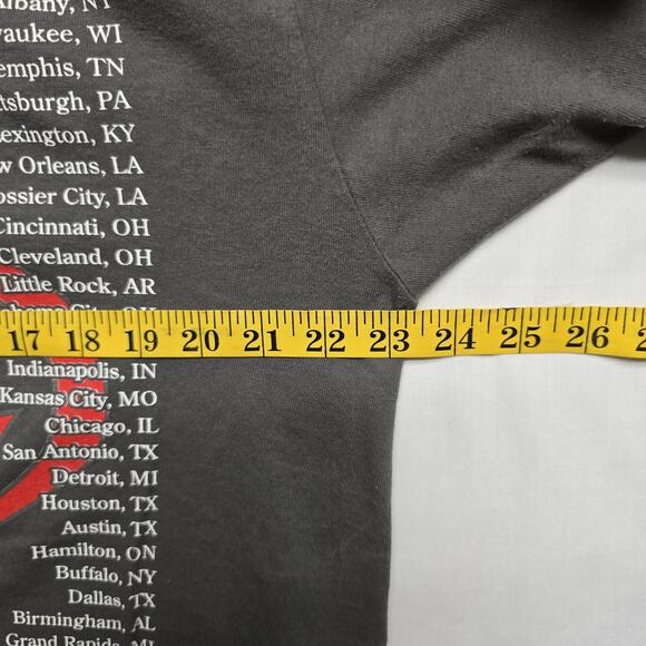 Trans Siberian Orchestra Shirt Mens XL Charcoal Concert Winter Tour 2009 2010 - Picture 7 of 8